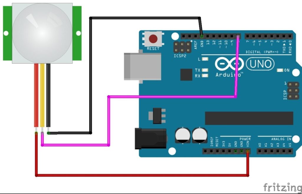 How to use a PIR sensor with Arduino